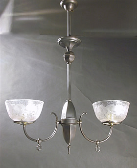 2-Light Gas Chandelier