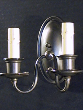 Oval Back Candle Sconces ( set of 3 )