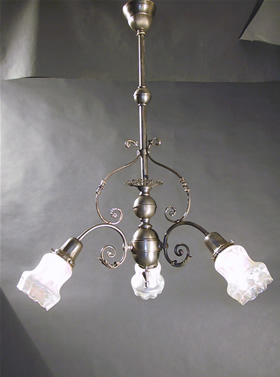 3-Light Electric Chandelier