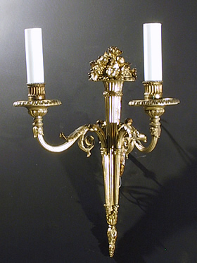 ( Set of 3 )  Classical Double Arm Candle Sconces