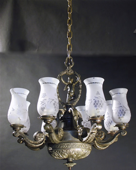 8-Light Empire Chandelier