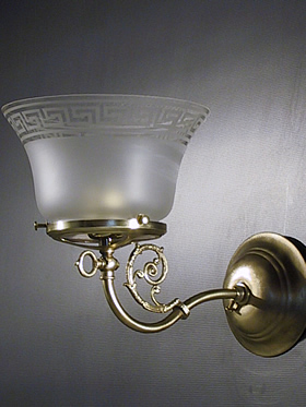 Pair of Filigree Gas Sconces