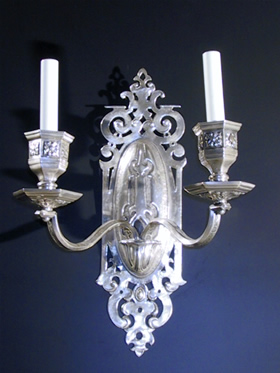 Pair of Gothic Revival Sconces