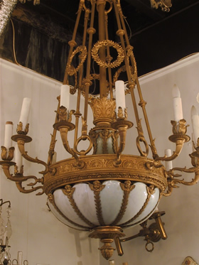 13 Light Empire Fixture