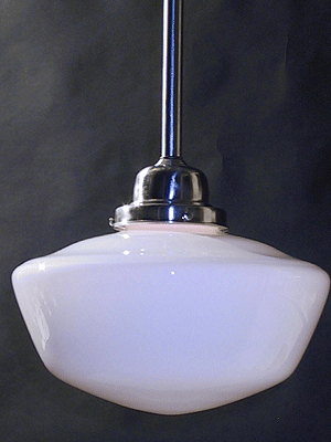 Milk white School Pendant