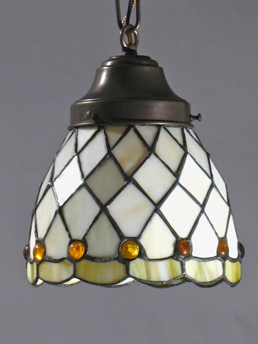 Leaded Glass Pendants