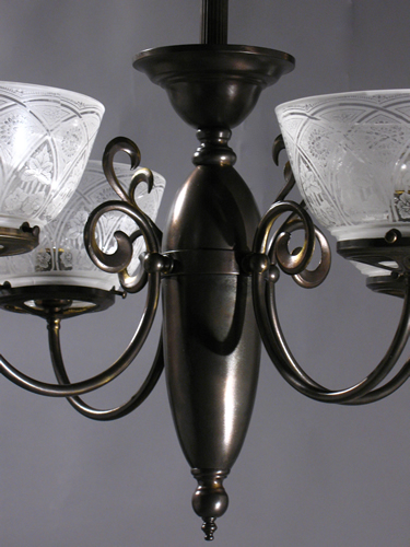 4-Light Transitional Chandelier