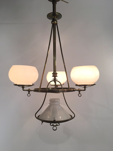 Genuine Antique Lighting Hollings Boston Gas Chandelier Genuine Antique Lighting Hollings Boston Gas Chandelier