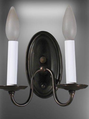 Double Candle Sconces