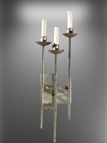 Pair of Mid Century Moderne Sconce