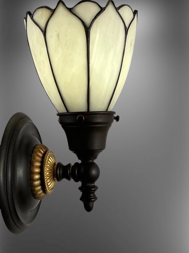 Leaded Glass Sconces