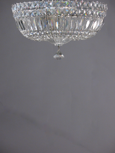 Crystal Flush Chandelier