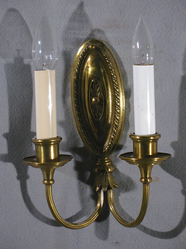 Pair of Double Arm Sconces