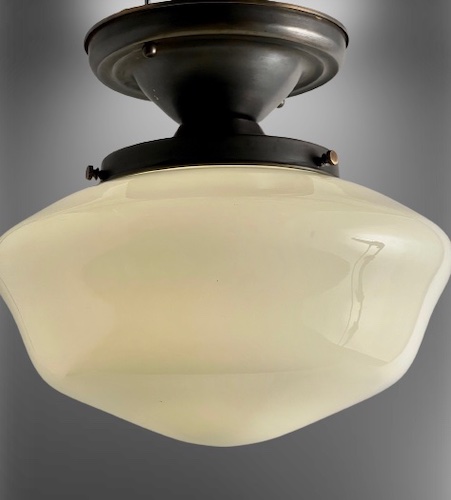 School House Flush Light Fixture