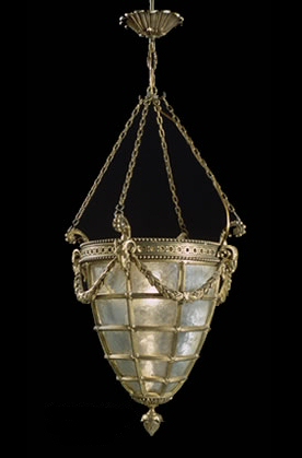 Bronze Neoclassical Dome Chandelier